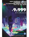 AUDIO ILUMINACION DJ PISTA FULL COLOR LED 50-200 PX